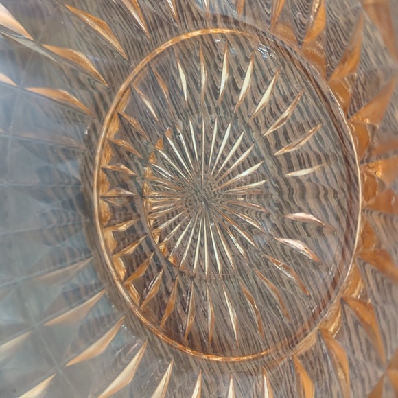 Vintage Jeannette Glass Co Pink Depression Glass Handled Bowl - Picture 5 of 7